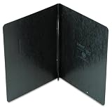 Oxford 12906 Pressboard Report Cover with Reinforced Side Hinge, 11 x 8-1/2, Black, Carton of 100