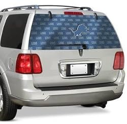 Detroit Lions Rear Window Film - Football Sports Merchandise