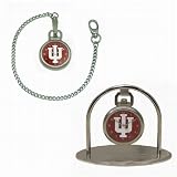 Indiana Hoosiers Stainless Steel Pocket Watch