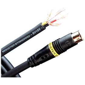 Monster Cable B SV1SV-1M Monster Standard S-Video Cable (3.28 ft.) by Monster