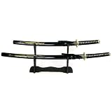 Whetstone Cutlery Master Dragon Samurai Sword Set with Display Stand Sword