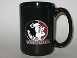 FLORIDA STATE FSU SEMINOLES 15 oz. Ceramic COFFEE MUG with Pewter Team Logo