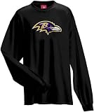 Baltimore Ravens Black Tek Patch Long Sleeve T-Shirt