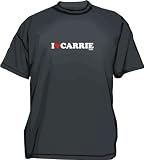 I Heart Love Carrie Kids T Shirt Youth MediumRed