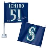 Seattle Mariners Official Logo Car Flag