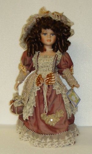 Childrens Toyshop  Toys : Cathay Collection Porcelain Doll; 17" Marisa