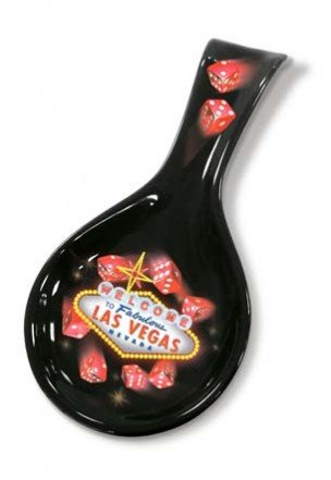 Feeling Lucky Ceramic Spoon Rest