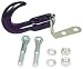 Keeper 5618 Tow Hook Kit, Black, Forged Steel, 10,000 lbs. Max. Vehicle Wt. w/hardware
