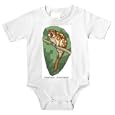 Onesie with macula, quoll, branch, dasyurus, scared