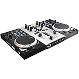 Hercules DJControl AIR S series, USB DJ Controller with 8 Progressive Pads and "AIR" control with Audio Outputs for use with your headphones and your speakers (4780771)