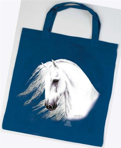 Iberer Tasche - Christina Bötzel - Einkaufstasche Tragetasche Stoffbeutel Beutel Bag Pony Reitsport Pferde Pferd Reiten Geschenk Geburtstag