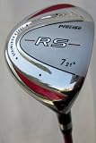 Mens RH Stainless Steel 7 Wood 21 Degree Loft Golf Club Graphite Firm Flex Shaft Long Hitting Fairway Wood