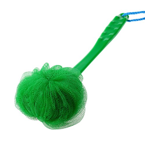 JUJU® NEW 18" Long Handle Bath Body Back Brush Shower Nylon Mesh
