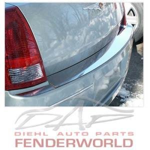 CHRYSLER 300 300C 05-07 CHROME STEEL REAR BUMPER TRIM
