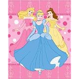 Disney Princesses Glamour Girl Princess Blanket