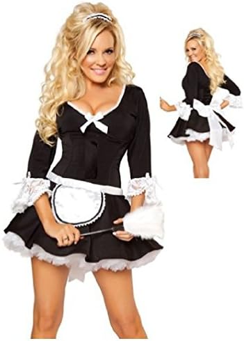 Ponce Halloween Housekeeper Nanny Maid Service Maid Service Uniforms Suit Uniforms Sexy Cosplay