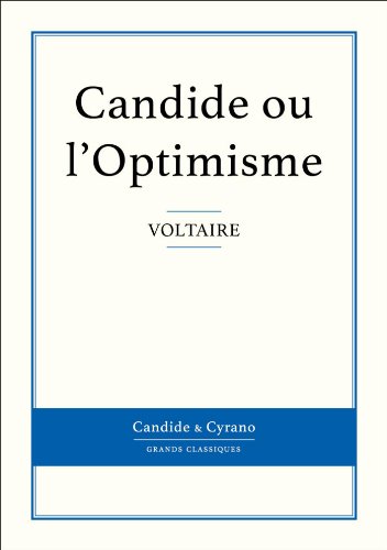 Candide ou l'Optimisme (French Edition)