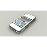 EXOGEAR iPhone4/4S対応 バッテリーケース exolife グロッシーホワイト 1700mAh E125