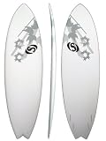 Surf Systems 6'2 QUAD Fin Epoxy Fish
