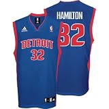 Richard Hamilton Detroit Pistons Blue Replica Adidas NBA Jersey at adidas