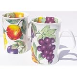 Fine English Bone China Mug - Malvern Fruit Chintz