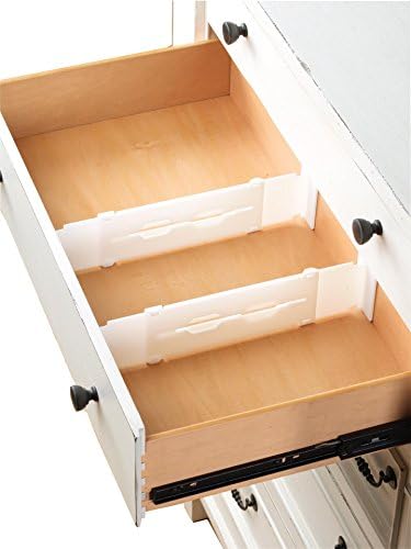 Freely Adjustable Telescopic Drawer Bulkhead 1pc