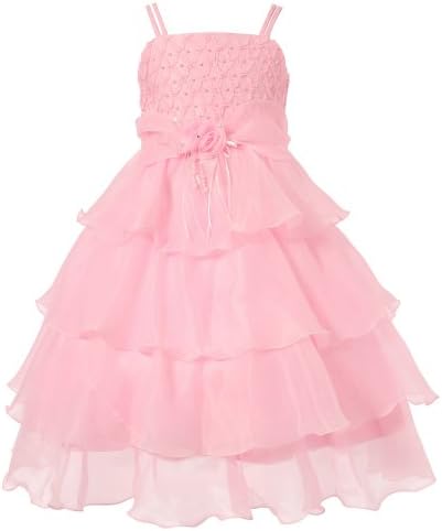 Richie House Little Big Girls' Long Dress or Bolero with Pearls Size 3-12