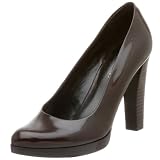 Nine West Womens Jennet Pump,Dk Brown,10 M