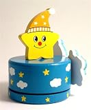 from iAuctionShop Childrens clockwork wooden music box - sweet dreams - cradle song or Brahms Lullaby