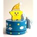 Childrens clockwork wooden music box - sweet dreams - cradle song or Brahms Lullaby