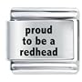 Proud To Be A Redhead Italian Charms