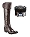 Woly Dark Brown Leather Shoe Cream Polish. Conditioner Cream for Designer Leather Shoes, Freshens Color
