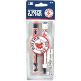 MLB Boston Red Sox 2pk Fat Ball Pens Reverse Blister Card