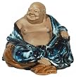 Chinese sitting buddha - ceramic figure