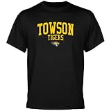 NCAA Towson Tigers Team Arch T-Shirt - Black