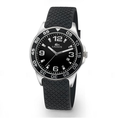 LACOSTE GENTS BLACK DIAL Armbanduhr