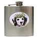 Limited Edition Violano Hip Flask Dalmatian Victorian Butterfly
