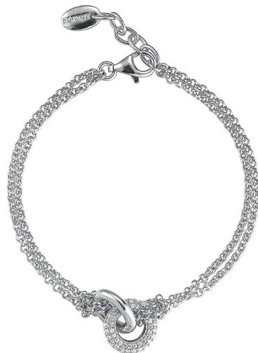 Esprit Damen-Armband oriental glam 925 Sterlingsilber 43 Zirkonia farblos ca.18+2cm ESBR91 Preisvergleich