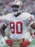 Jerry Rice autographed 49ers 30x40 poster size photo