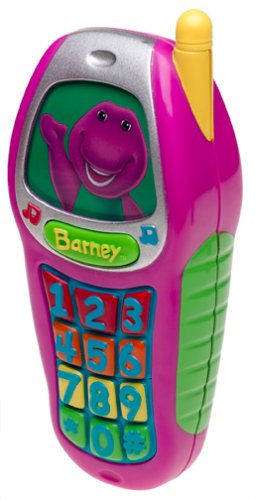 Childrens Toyshop  Electronics : Barney Best Manners Phone