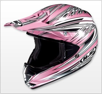 HJC CL-X5 Arena MC8 Pink Large Motocross / ATV Helmet