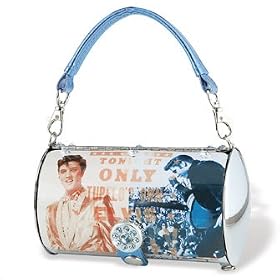Elvis Presley Cylinder Tote Bag