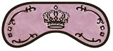 Produkt-Bild: Swarovski daydream Crown Pink S-4006 Schlafmaske mit Krone in Rosa mit Swarovski Steinen, ca. 20 x 9 cm