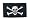 Red Eyes Pirate Skull Flag (3' x 5')
