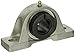 Sealmaster NP-20TC CR Pillow Block Ball Bearing, Non-Expansion Type, Corrosion Resistant-Duty, Regreasable, Skwezloc Collar, Contact Seals, 316 Stainless Steel Housing, 1-1/4" Bore, 1-7/8" Base to Center Height, 5" Bolt Hole Spacing Width