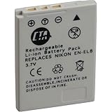 CTA Digital DB-ENEL8 Rechargeable Digital Camera Battery Equivalent to Niko ....