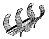 Wald Flashlight Holder #40 Chrome