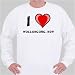 All Products : I Love Wollongong, NSW Sweatshirt