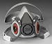 3M 6100, Series 6000 Half Facepiece Respirator, Size: Small