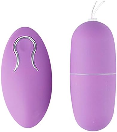 Vibrating Egg Wireless Remote Control Powerful Pocket Vibe Vibrator for Women Couple Purple Color